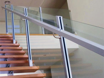 Railings With Glass Panels
