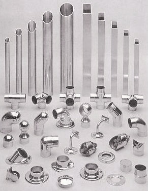 Off-the-shelf railing components