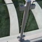 Deck Rails With Glass Panels