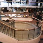 Structural Glass With Brass Top Cap