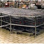 Custom Plaza Rail Cart Corral